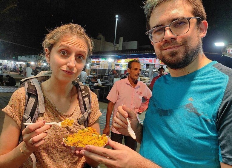 Mumbai Street Food Tour with Sun Set View