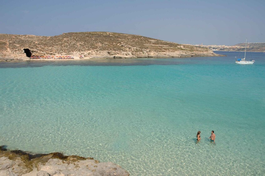 From Sliema or Bugibba Two Islands Ferry to Comino and Gozo