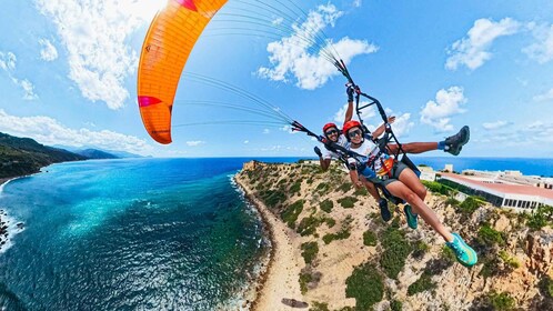 Cefalù: Tandem Paragliding Flight and GoPro12 Video