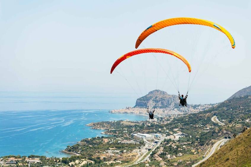 Picture 1 for Activity Cefalù: Tandem Paragliding Flight and GoPro12 Video