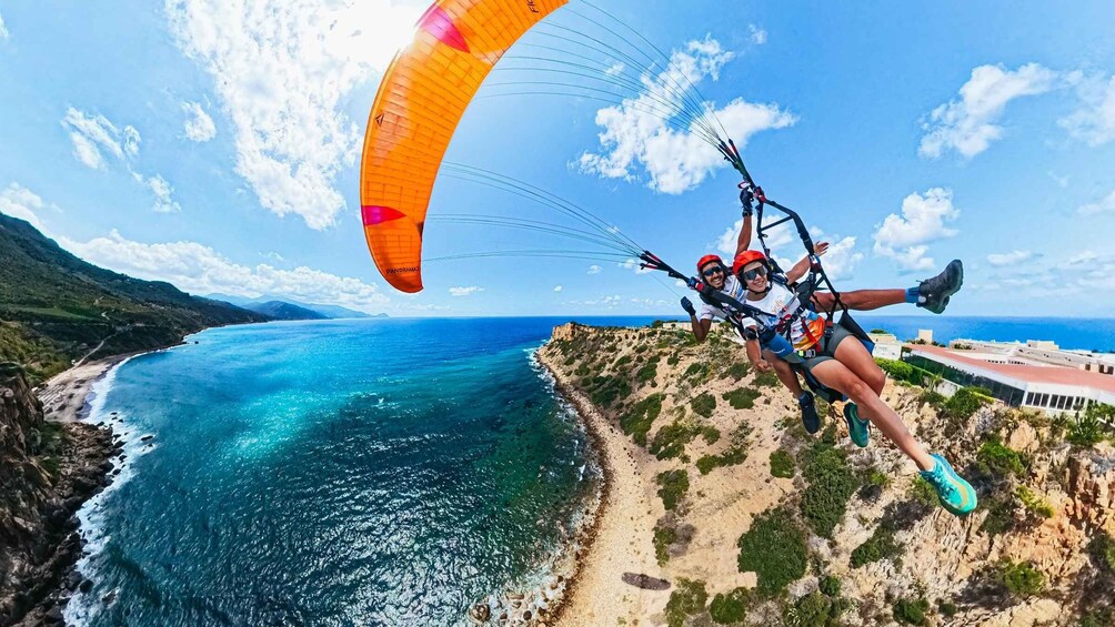 Cefalù: Tandem Paragliding Flight and GoPro12 Video