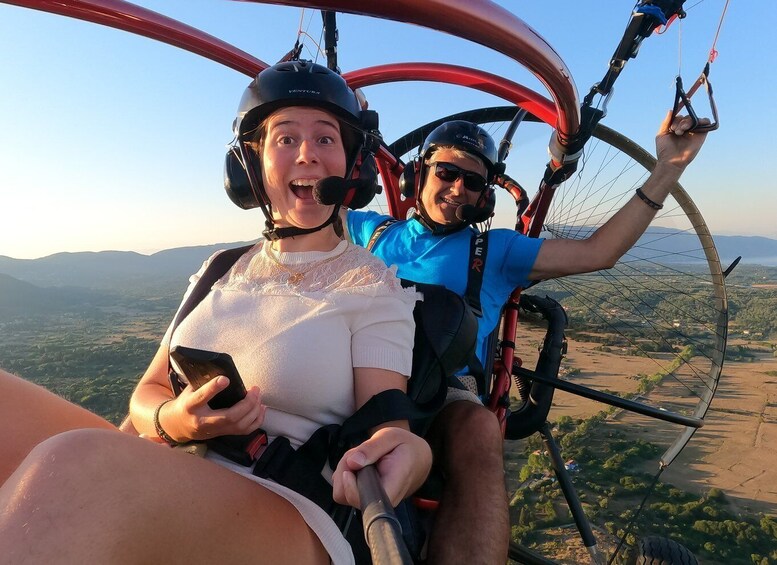 Picture 6 for Activity Corfu: Tandem Paratriking Flight over Corfu