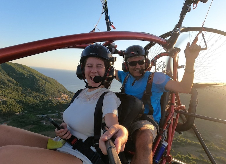 Corfu: Tandem Paratriking Flight over Corfu