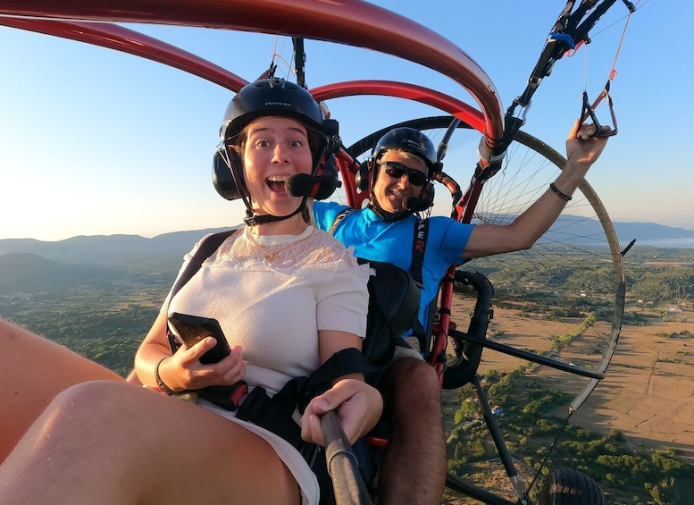 Picture 6 for Activity Corfu: Tandem Paratriking Flight over Corfu