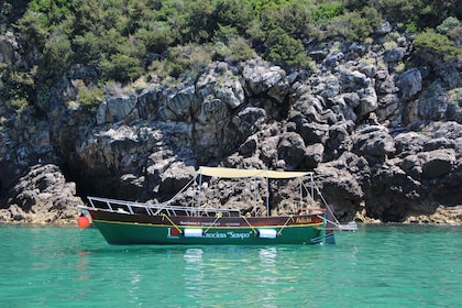 From Terracina: Circeo Caves Boat Trip with Snorkelling