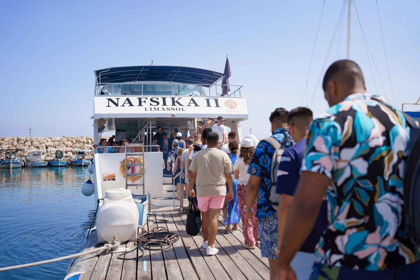 Picture 12 for Activity Paphos/Akamas: Blue Lagoon Bus & Boat Tour with Water Slide
