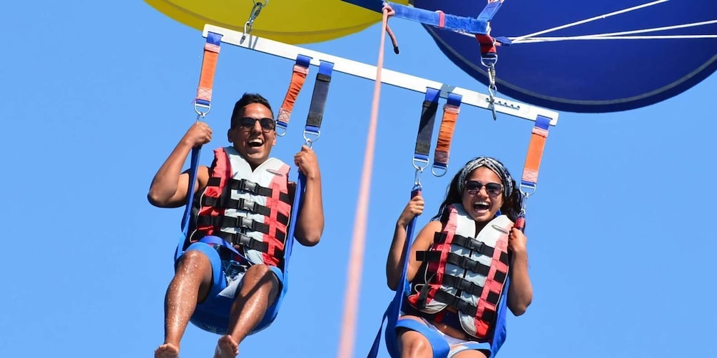 Picture 6 for Activity St. Julian's: Parasailing Flight with Photos and Videos
