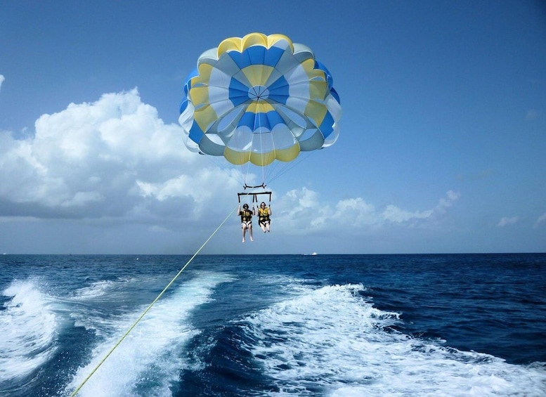 Picture 9 for Activity St. Julian's: Parasailing Flight with Photos and Videos