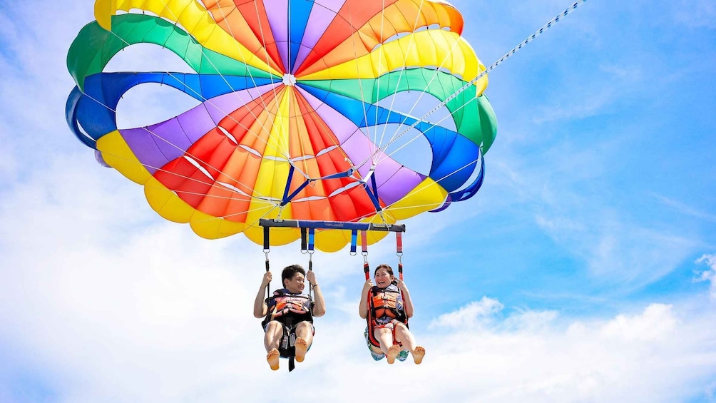 St. Julian's: Parasailing Flight with Photos and Videos