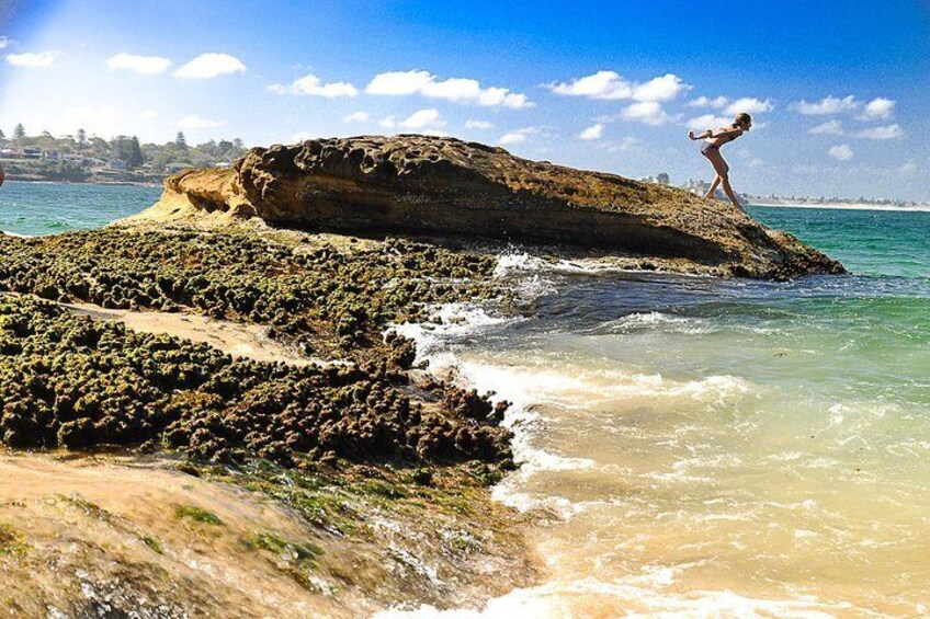 Pristine remote south coast beaches