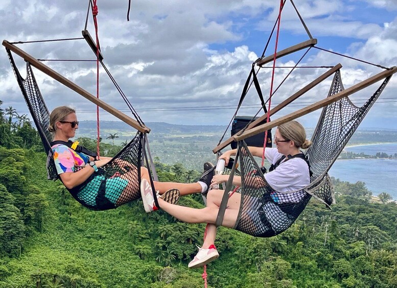 Vanuatu Jungle Chair in the Air