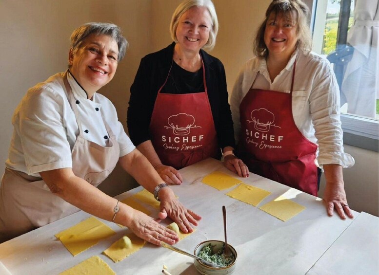 Fresh Pasta and Italian Gelato class with Lunch or Dinner