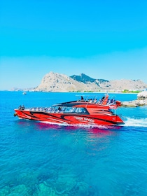 Kolymbia: Schnellboot nach Rhodos Stadt Rückfahrkarte