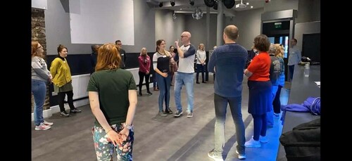 Swing dancing class with London locals