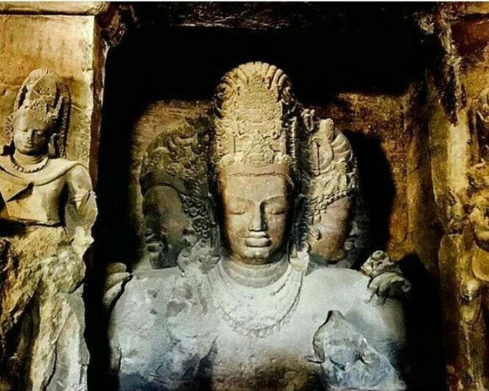 Picture 2 for Activity Elephanta Island Caves Tour & Village Tour