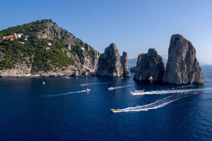 Desde Nápoles: excursión de un día por mar a Sorrento y Capri