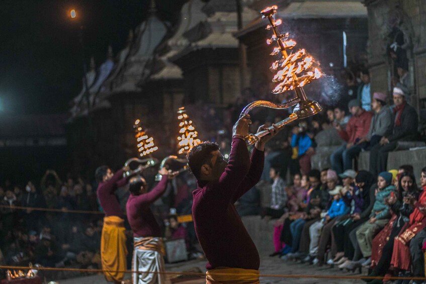 Picture 4 for Activity Kathmandu: Pashupatinath Temple Aarti Night Tour