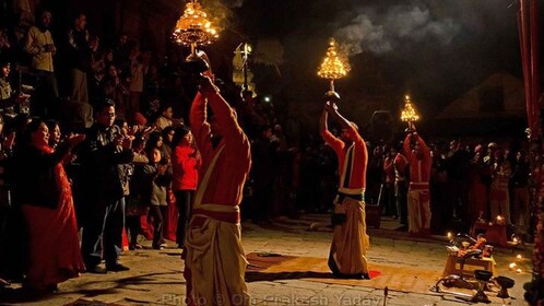 Katmandu: Nattutflykt till Pashupatinath-templet Aarti