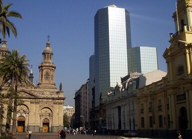 Santiago : Visite guidée à pied d’une journée avec un déjeuner chilien