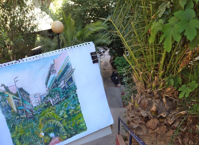 Picture 1 for Activity Outdoor drawing class in Modern Athens; Pangrati, Metz..