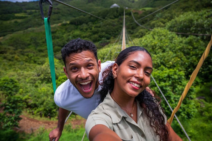 Picture 3 for Activity Mauritius: Vallé Advenature Park, Nepalese Bridge