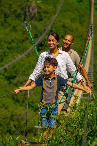 Picture 4 for Activity Mauritius: Vallé Advenature Park, Nepalese Bridge