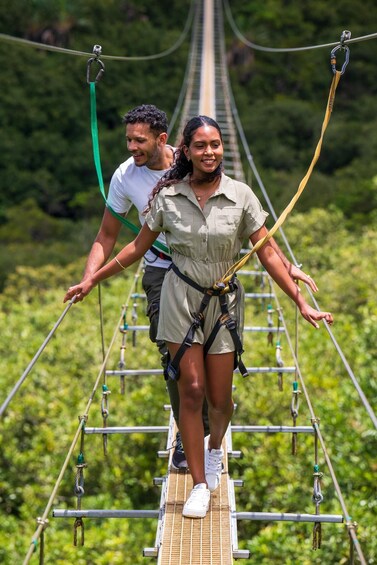 Picture 6 for Activity Mauritius: Vallé Advenature Park, Nepalese Bridge