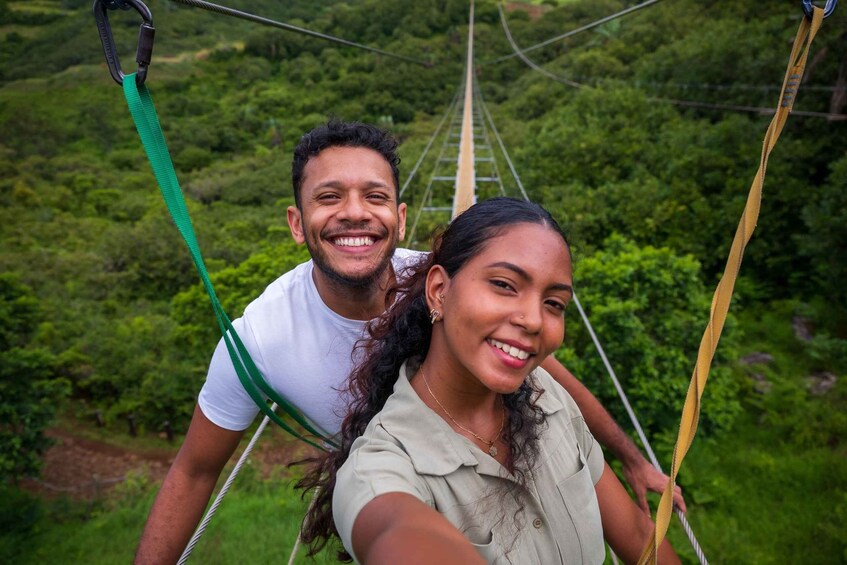Picture 5 for Activity Mauritius: Vallé Advenature Park, Nepalese Bridge