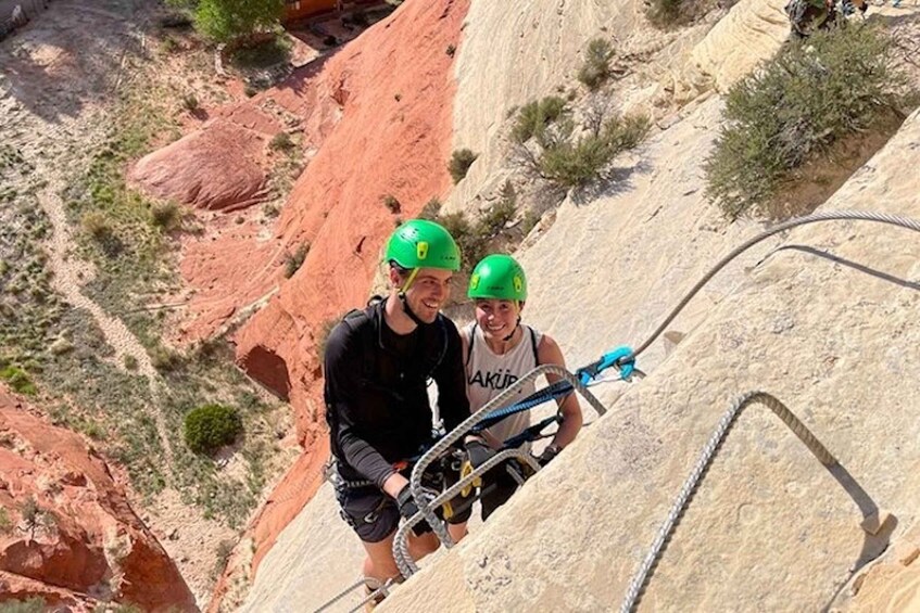 Picture 1 for Activity Orderville: Via Ferrata Guided Climbing and Rappelling Tour