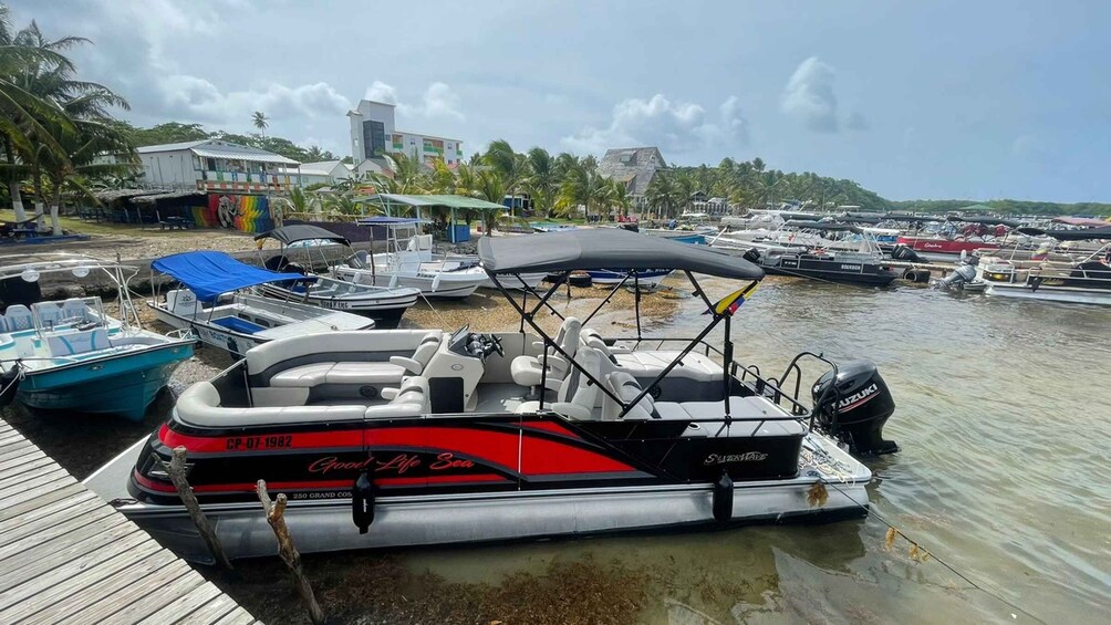 Picture 4 for Activity San Andrés: Island Pontoon Boat Tour