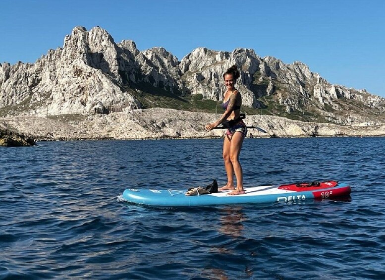 Picture 2 for Activity Marseille: Calanques National Park SUP Tour