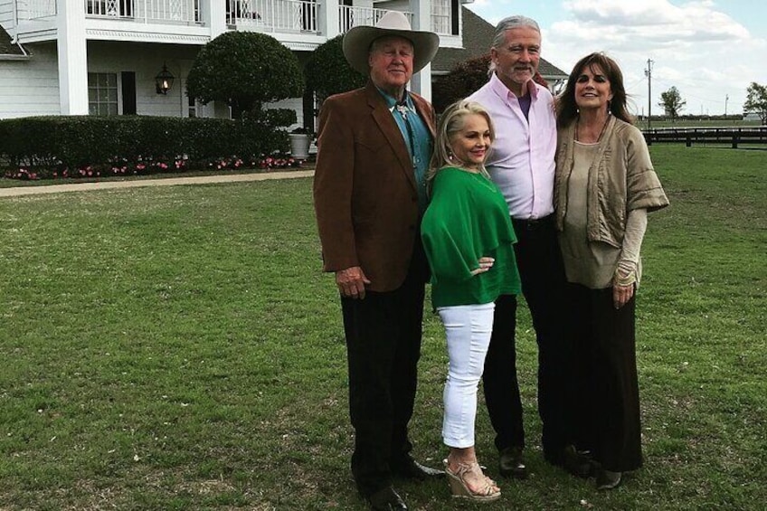 40th Dallas Reunion. Ray, Lucy, Bobby and Sue Ellen