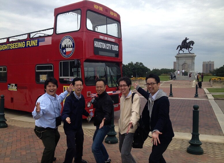 Picture 2 for Activity Houston: Guided City Tour by an Open-Top Double Decker Bus