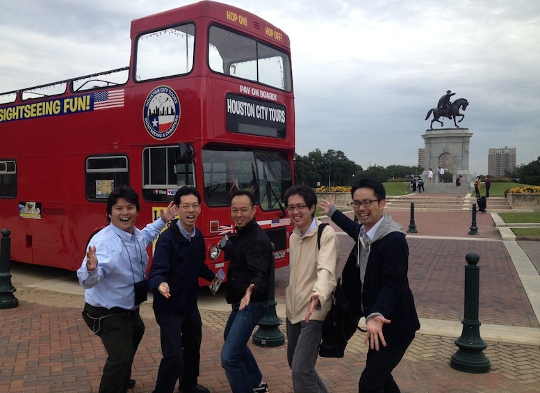 Picture 2 for Activity Houston: Guided City Tour by an Open-Top Double Decker Bus