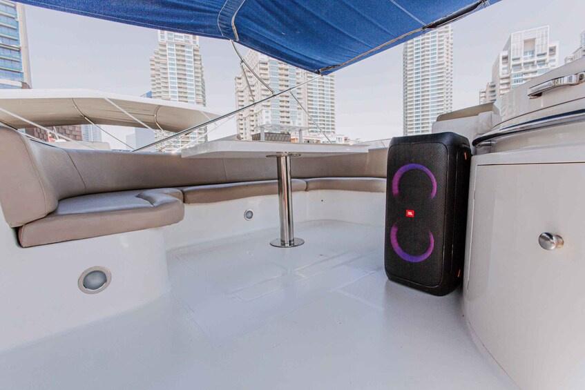 Picture 9 for Activity Dubai: Private 56-Foot Luxury Yacht Cruise