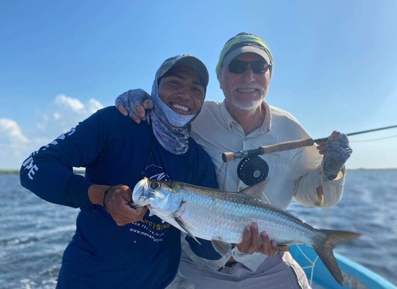 Picture 1 for Activity From Cancun: Tarpon Fly Fishing Tour in San Felipe,Yucatán