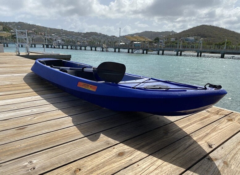 Picture 1 for Activity St. Thomas: Guided Kayak Tour with Dolphin Sighting