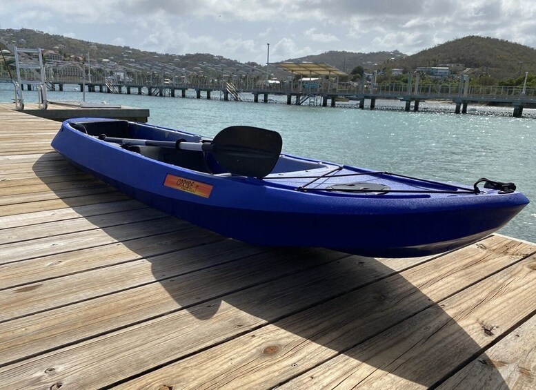 Picture 1 for Activity St. Thomas: Guided Kayak Tour with Dolphin Sighting