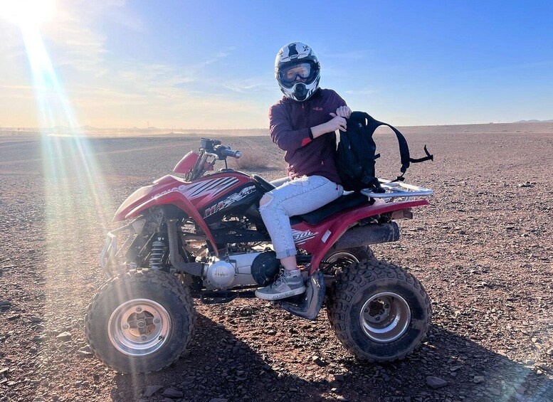 Quad Privé à Ouarzazate : Explorez le Désert en VIP!