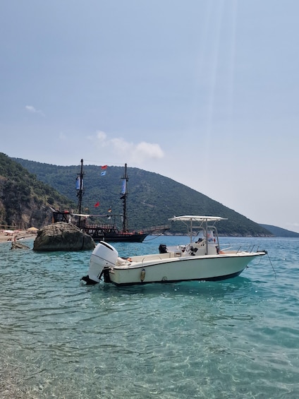 Picture 5 for Activity Sarande : Private boat trip to Krorëz & local tasting