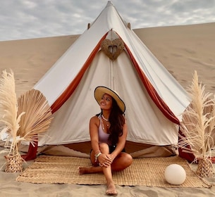 From Ica or Huacachina: Glamping in the Ica Desert 2D/1N