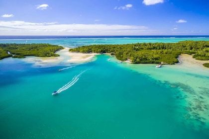 Hastighetsbåt till Ile aux Cerfs: Hela dagen inkl lunch och transfer