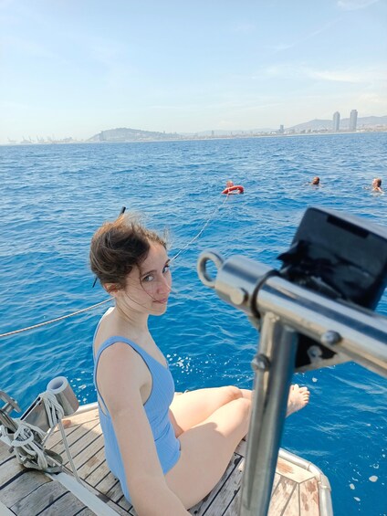 Picture 12 for Activity Discover Barcelona: "Sail & Swim "2-Hr Shared Coastal Tour