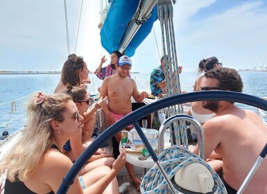 Discover Barcelona: "Sail & Swim "2-Hr Shared Coastal Tour