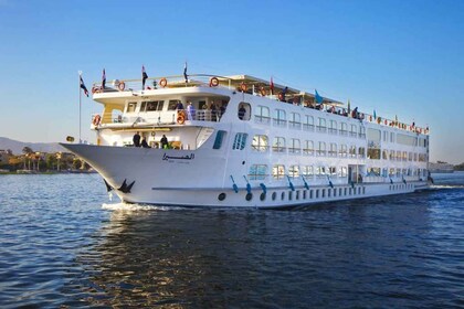 Fra Aswan: 4-dagers nilcruise fra Aswan til Luxor med guide