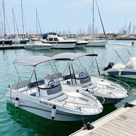 Valencia: Boat Rental without Licence