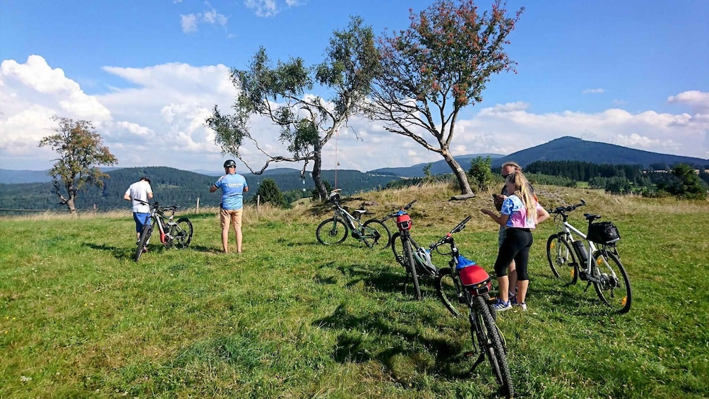 E-BIKES in Eastern Sudetes