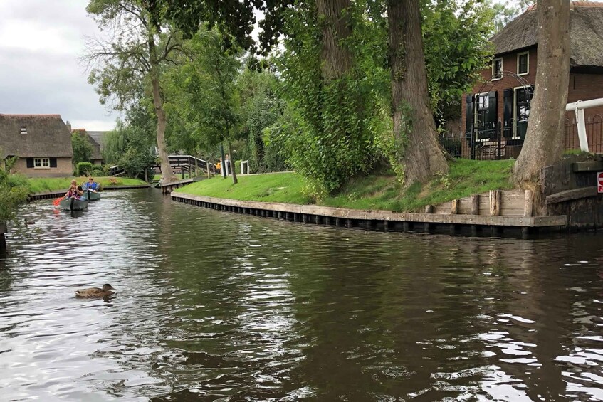 Picture 4 for Activity Giethoorn: 1 Hour Luxury Private Boat Tour with Local Guide