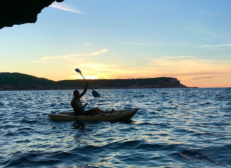 Picture 9 for Activity Ibiza: Sea Kayaking at Sunset and Sea Caves Tour