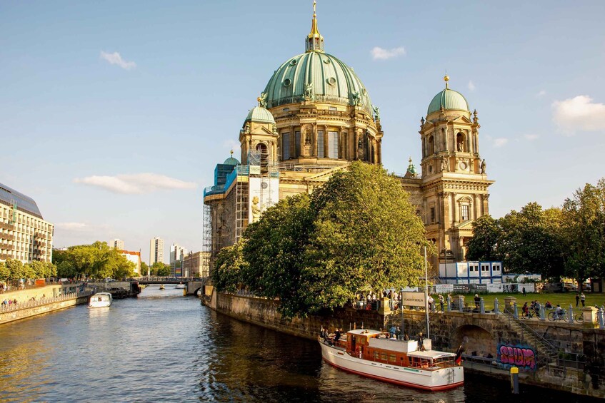 Picture 2 for Activity Berlin: Flagship Boat Sightseeing on Electric Motor Yacht